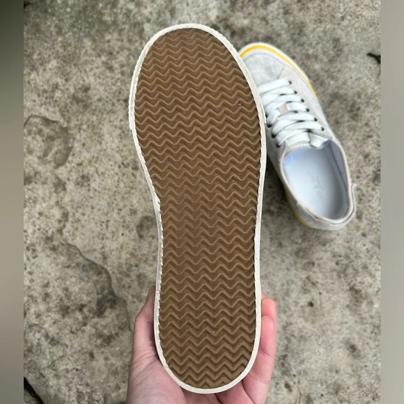 Rag & Bone Army Low Croc Printed Leather Sneaker, size  36 - Picture 11 of 12